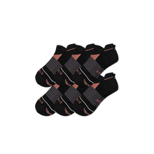 Load image into Gallery viewer, Men's Performance Running Merino Ankle Sock 6-Pack