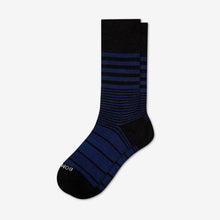 Load image into Gallery viewer, Men's Stripe Dress Calf Socks