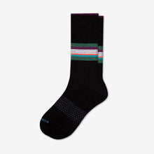Load image into Gallery viewer, Men's Stripe Dress Calf Socks
