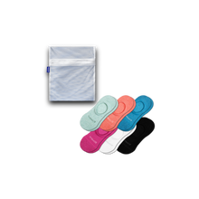 Load image into Gallery viewer, Women's Lightweight No Show Laundry Bag 6-Pack