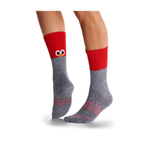 Load image into Gallery viewer, Women's Sesame Street Elmo Colorblock Socks