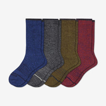 Load image into Gallery viewer, Men's Merino Wool Calf Sock 4-Pack