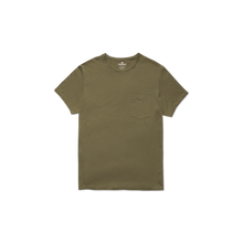 Load image into Gallery viewer, Men's Garment Wash Pocket Crew Neck T-Shirt