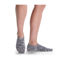 Load image into Gallery viewer, Women's Sparkle Space Dye Cushioned No Show Socks