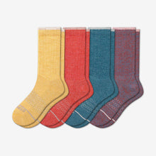 Load image into Gallery viewer, Men's Merino Wool Calf Sock 4-Pack