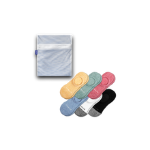 Load image into Gallery viewer, Men's Cushioned No Show Laundry Bag 6-pack