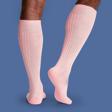 Load image into Gallery viewer, Men's Ribbed Dress Over the Calf Sock 8-Pack