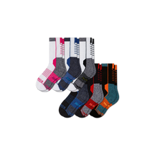 Load image into Gallery viewer, Youth Active Basketball Calf Sock 6-Pack