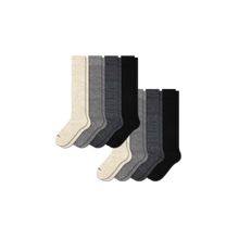 Load image into Gallery viewer, Women's Lightweight Knee High Sock 8-Pack