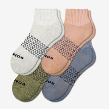 Load image into Gallery viewer, Women's Sparkle Quarter Sock 4-Pack