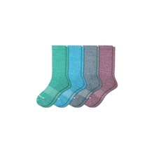Load image into Gallery viewer, Women's Classic Marl Calf Sock 4-Pack