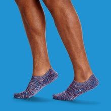 Load image into Gallery viewer, Men's Space Dye Cushioned No Show Sock 4-Pack