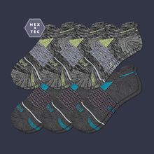 Load image into Gallery viewer, Men's Performance Running Merino Ankle Sock 6-Pack