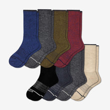 Load image into Gallery viewer, Men's Merino Wool Calf Sock 8-Pack