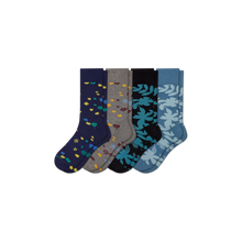 Load image into Gallery viewer, Men’s Field Day Dress Sock 4-Pack