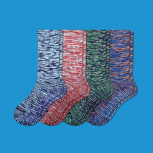 Load image into Gallery viewer, Women's Gripper Calf Sock 4-Pack