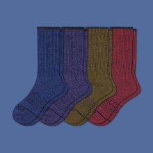 Load image into Gallery viewer, Men's Merino Wool Calf Sock 4-Pack
