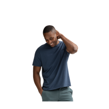 Load image into Gallery viewer, Men's Pima Cotton Pocket Crew Neck T-Shirt