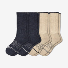 Load image into Gallery viewer, Men's Merino Wool Calf Sock 4-Pack