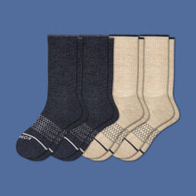 Load image into Gallery viewer, Men's Merino Wool Calf Sock 4-Pack