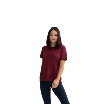 Load image into Gallery viewer, Women's Merino Wool Crew Neck T-Shirt