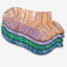 Load image into Gallery viewer, Toddler Space Dye Gripper Ankle Sock 4-Pack