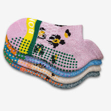 Load image into Gallery viewer, Toddler Leopard Ankle Gripper Sock 4-Pack
