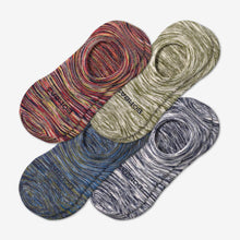 Load image into Gallery viewer, Men's Space Dye Cushioned No Show Sock 4-Pack