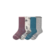 Load image into Gallery viewer, Men's Merino Wool Calf Sock 4-Pack