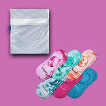 Load image into Gallery viewer, Women's Lightweight No Show Laundry Bag 6-Pack