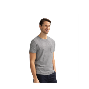 Men's Pima Cotton Pocket Crew Neck T-Shirt