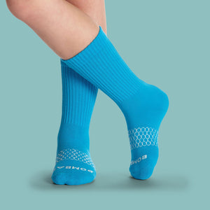 Youth Solids Calf & Ankle Sock 8-Pack