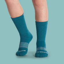 Load image into Gallery viewer, Youth Solids Calf &amp; Ankle Sock 8-Pack
