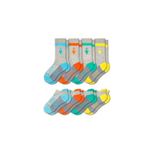Load image into Gallery viewer, Youth Originals Calf &amp; Ankle Sock 8-Pack
