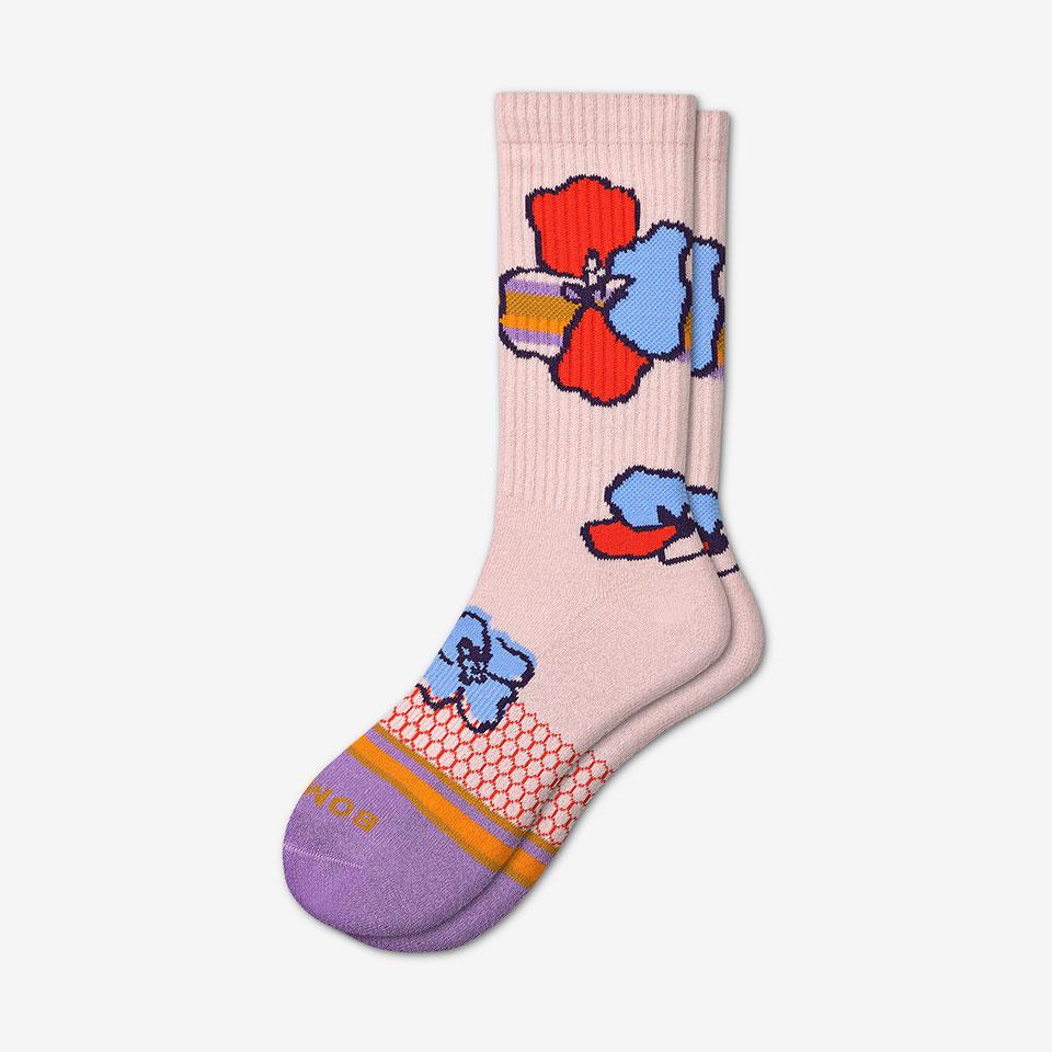 Women's Daydream Floral Calf Socks
