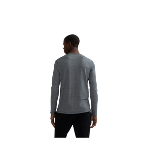 Men's Merino Wool Crew Neck Long Sleeve T-Shirt