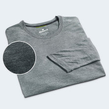 Load image into Gallery viewer, Men&#39;s Merino Wool Crew Neck Long Sleeve T-Shirt
