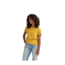 Load image into Gallery viewer, Women&#39;s Garment Wash Crew Neck T-Shirt
