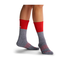 Load image into Gallery viewer, Women&#39;s Sesame Street Elmo Colorblock Socks
