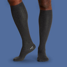 Load image into Gallery viewer, Men&#39;s Ribbed Dress Over the Calf Sock 8-Pack
