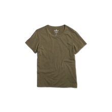 Load image into Gallery viewer, Women&#39;s Garment Wash Crew Neck T-Shirt
