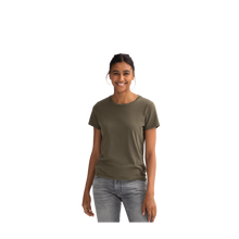 Load image into Gallery viewer, Women&#39;s Garment Wash Crew Neck T-Shirt

