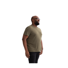 Load image into Gallery viewer, Men&#39;s Garment Wash Pocket Crew Neck T-Shirt
