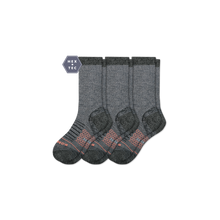 Load image into Gallery viewer, Women&#39;s Performance Merino Hiking Calf Sock 3-Pack
