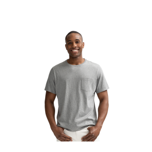 Men's Pima Cotton Pocket Crew Neck T-Shirt