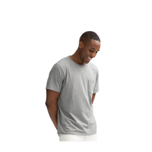Load image into Gallery viewer, Men&#39;s Pima Cotton Pocket Crew Neck T-Shirt
