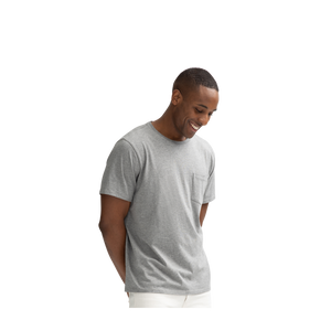 Men's Pima Cotton Pocket Crew Neck T-Shirt