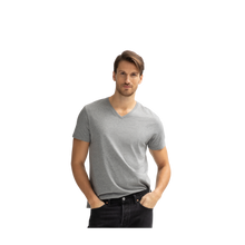 Load image into Gallery viewer, Men&#39;s Pima Cotton V-Neck T-Shirt
