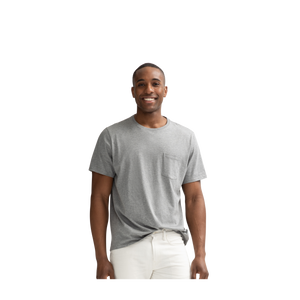 Men's Pima Cotton Pocket Crew Neck T-Shirt