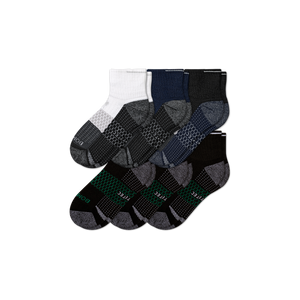 Men's Performance Golf Quarter Sock 6-Pack